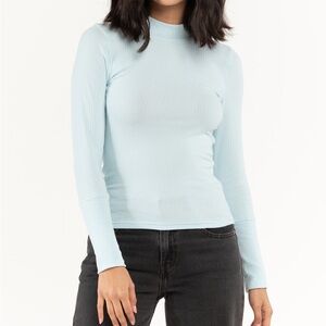 🚨FINAL SALE🚨 Free People Rickie Light Blue Top